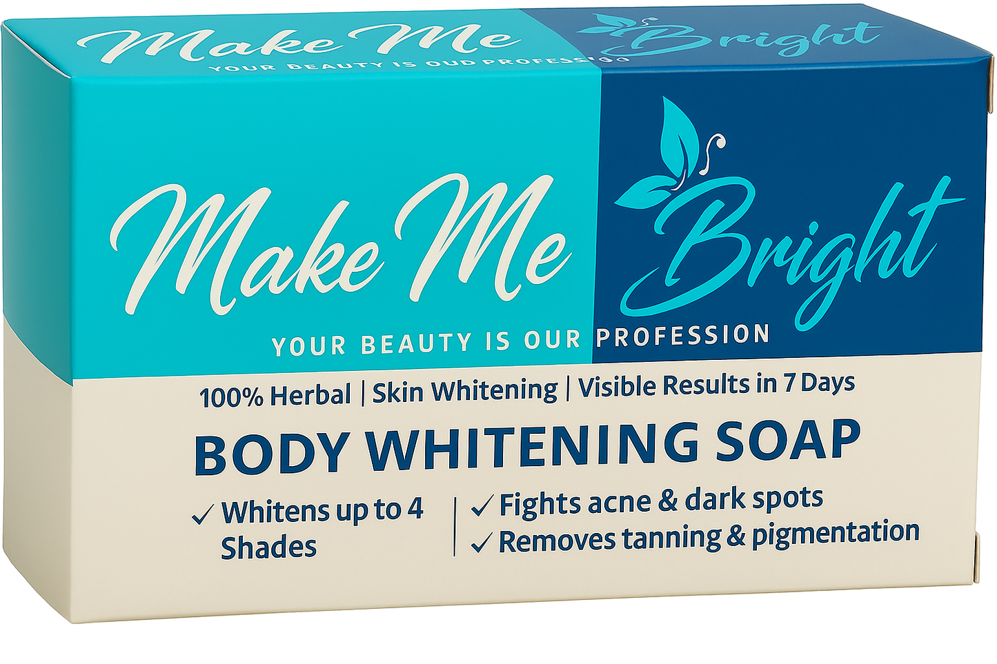 MakeMeBright Body Whitening Soap