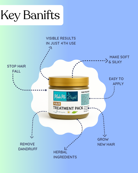 Makemebright hair tretment pack