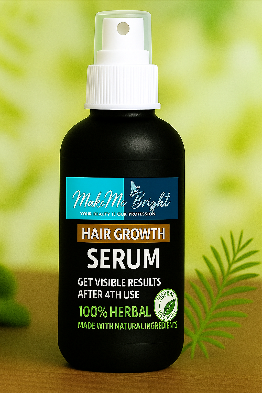 Makemebright hair growth serum